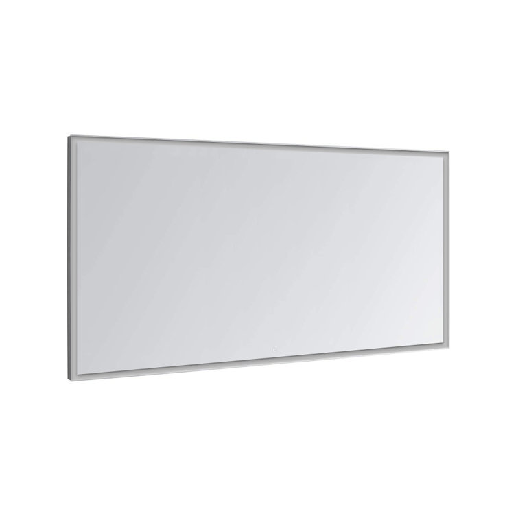 AQUADOM Edge Led Lighted Bathroom Mirror, Defogger Wayfair Canada